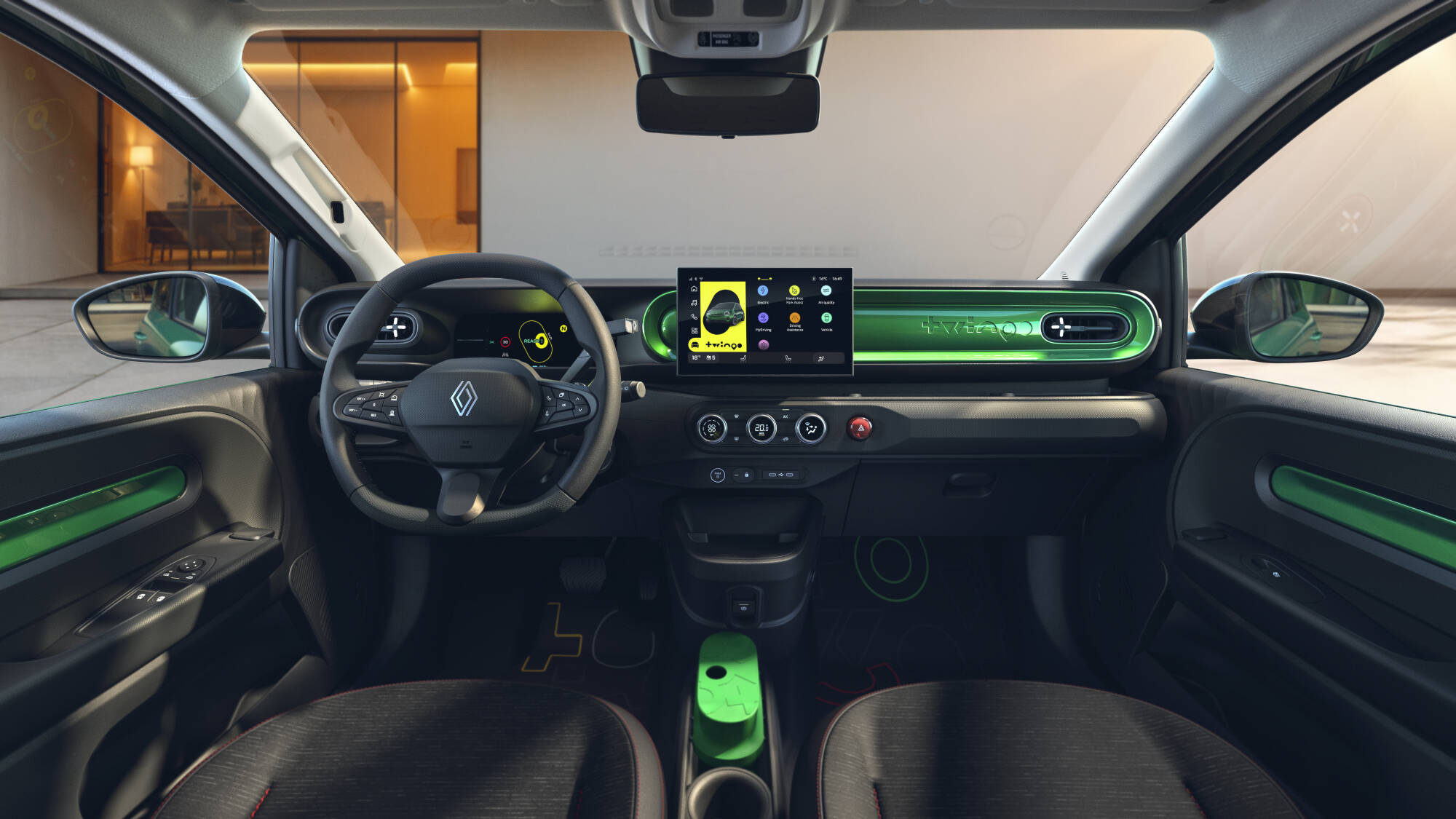 Renault Twingo E-Tech wnętrze