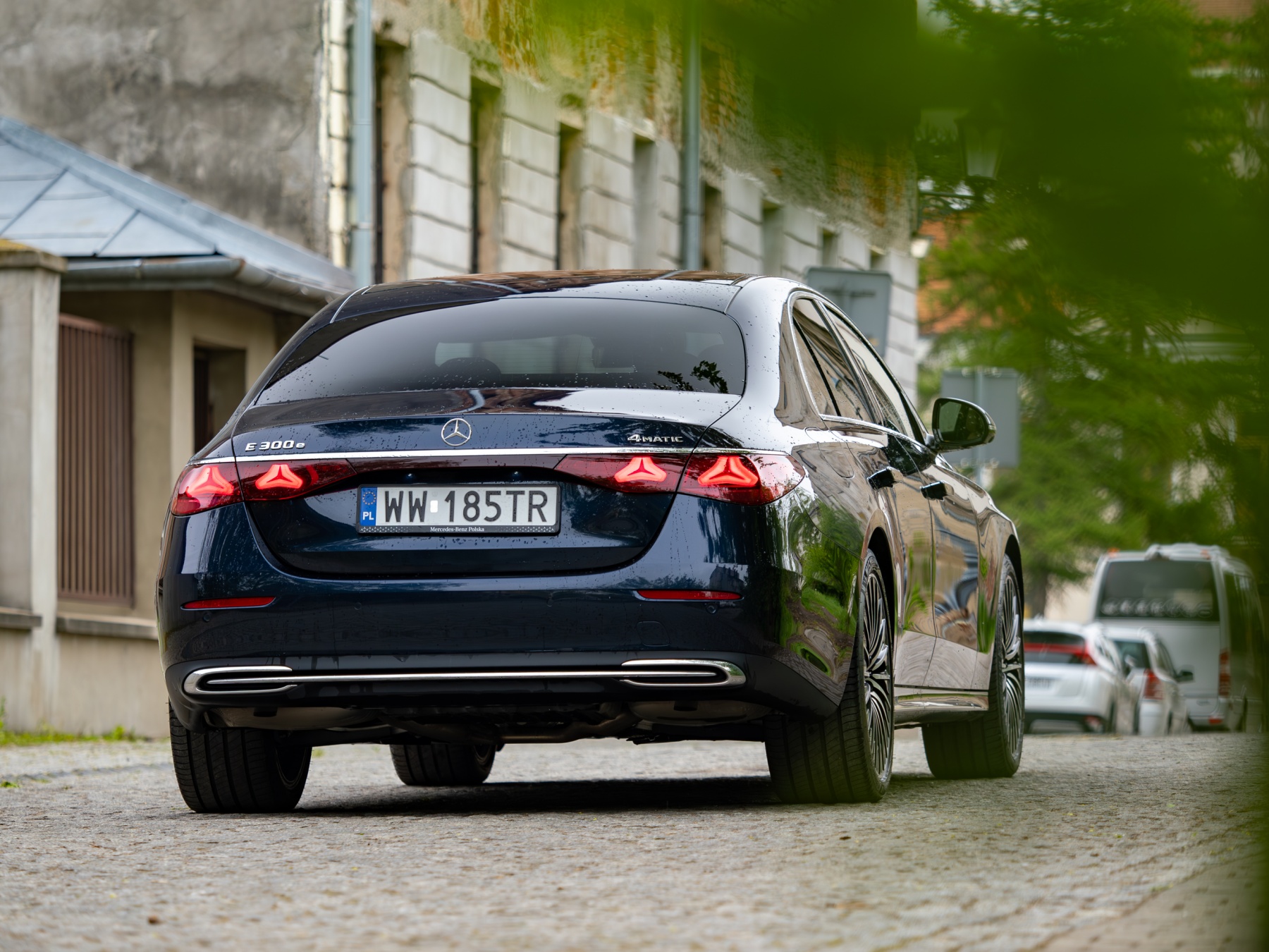 Mercedes Klasa E tył