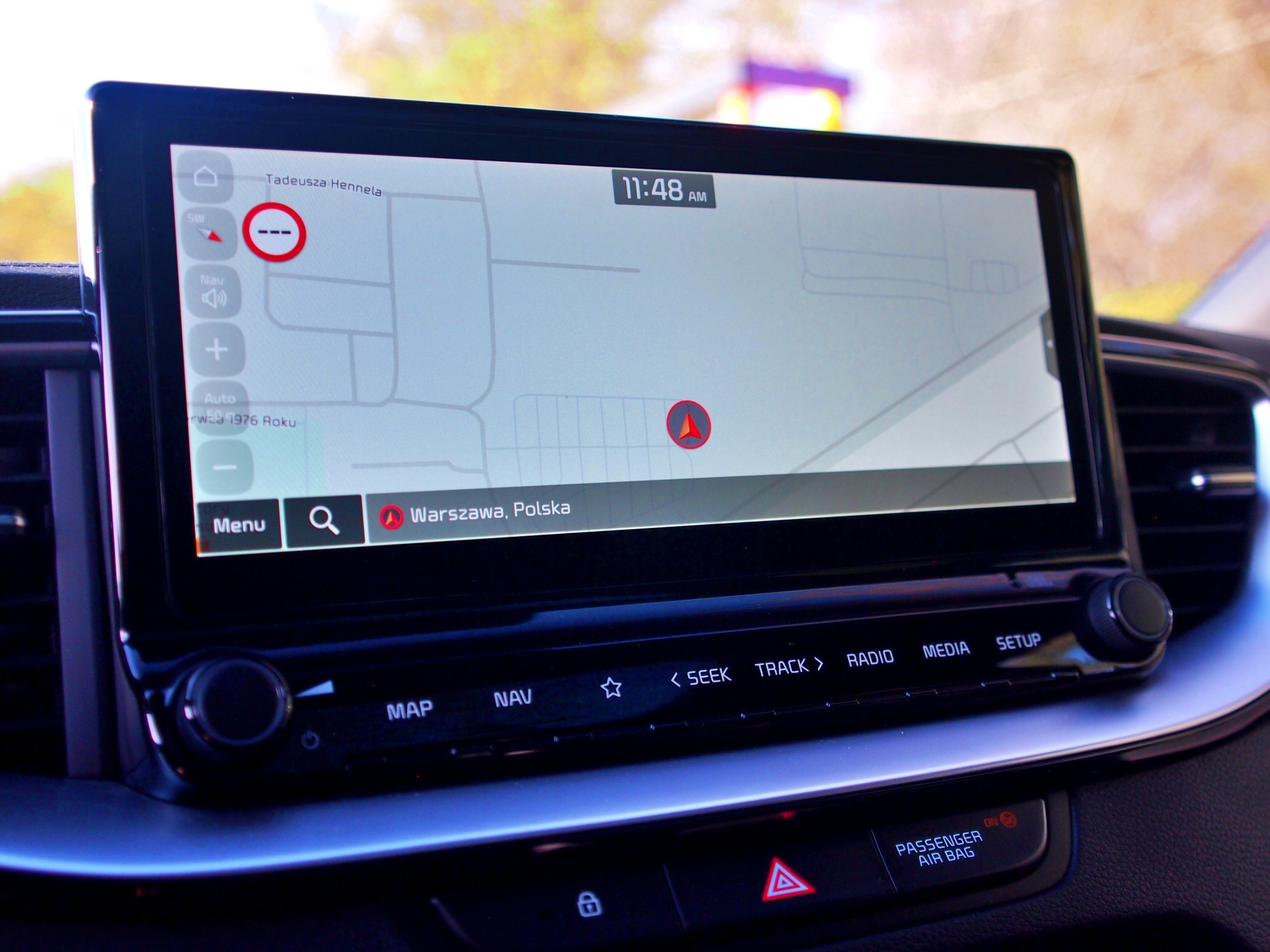 Kia proceed ekran dotykowy