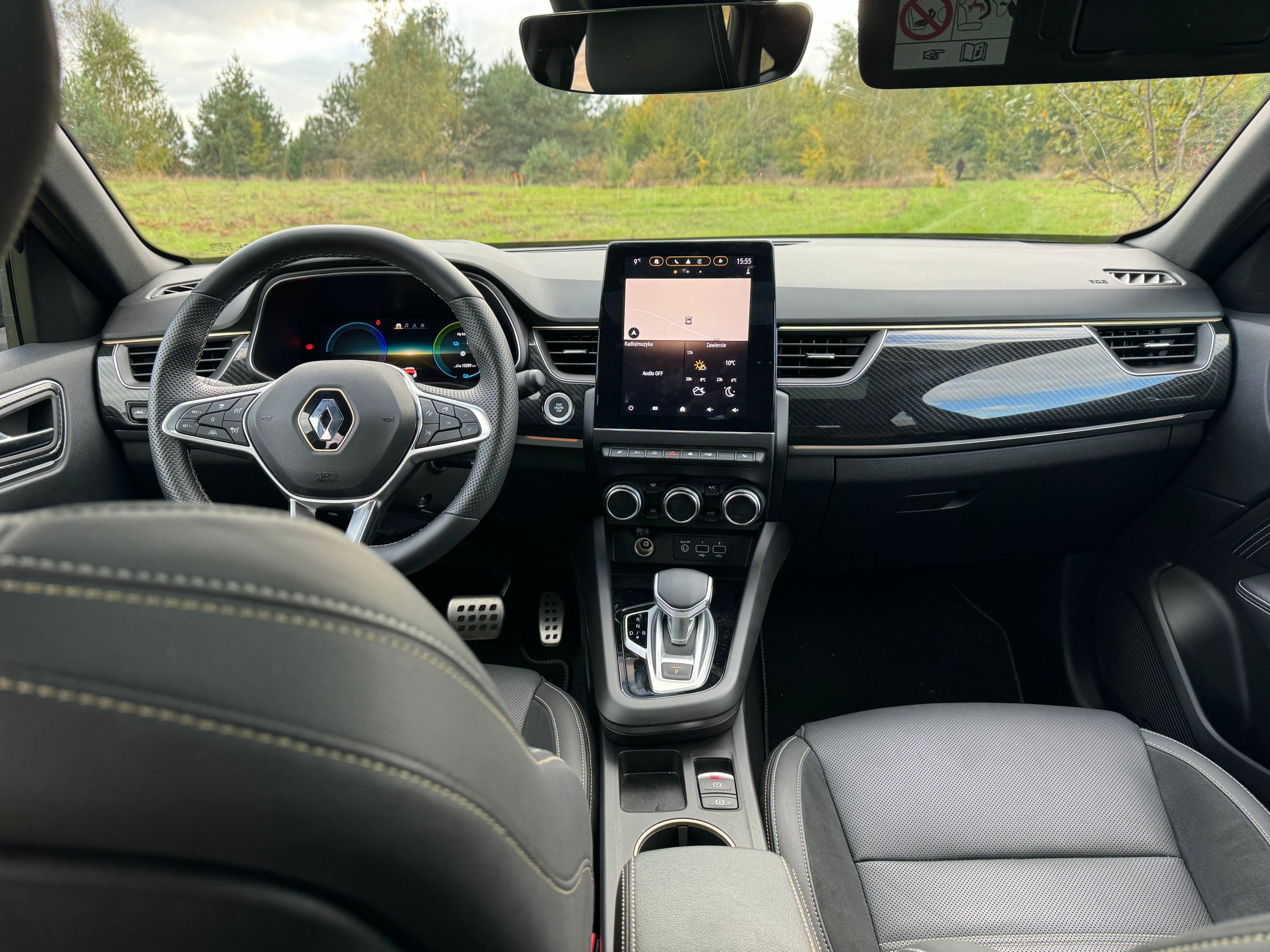 Renault Arkana E-Tech Engineered kabina