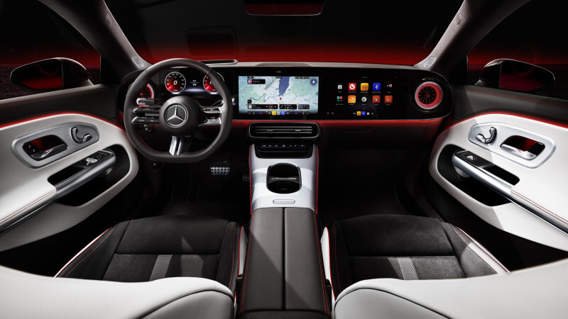 Mercedes CLA wnętrze