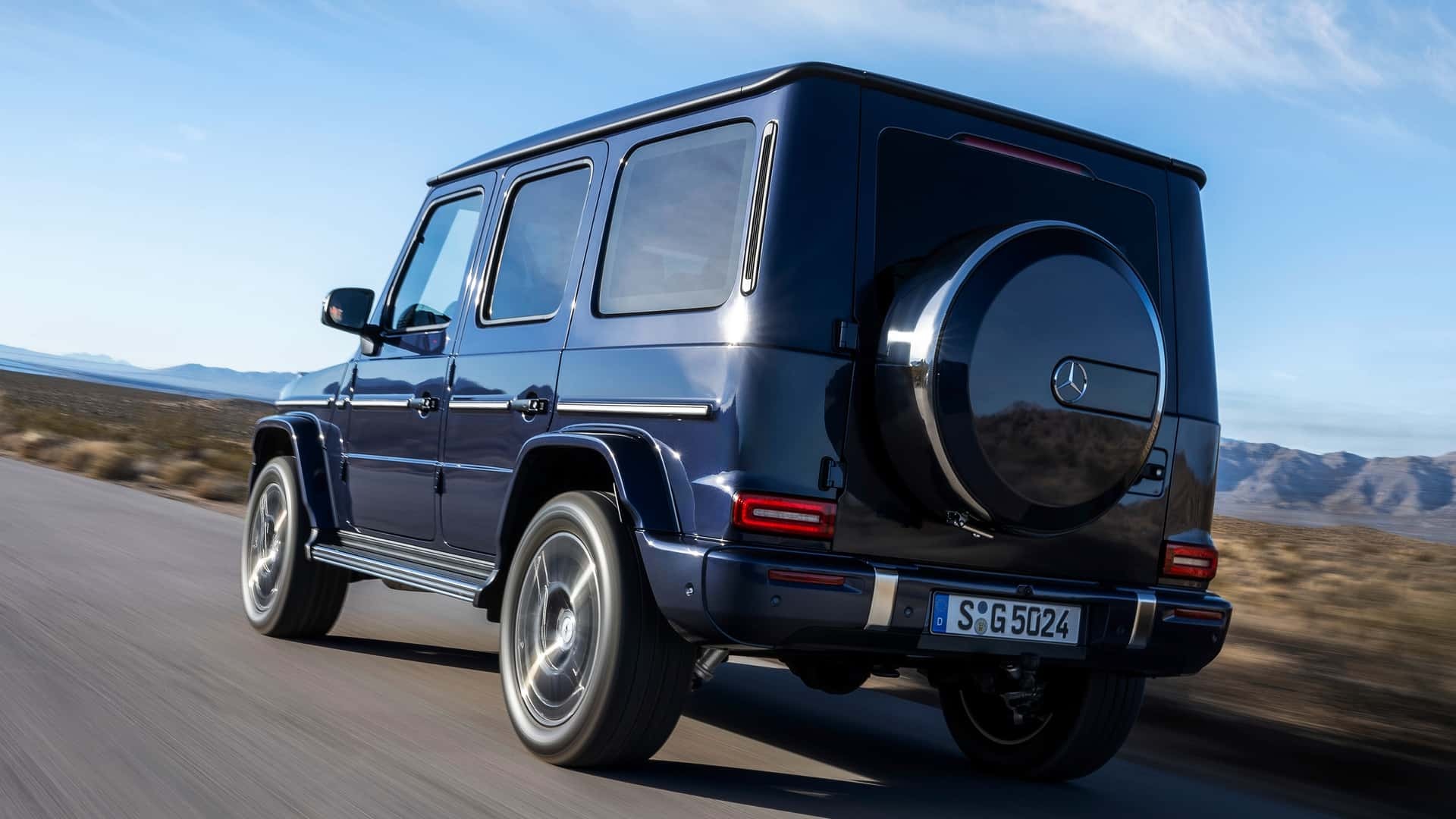 Mercedes Klasa G tył