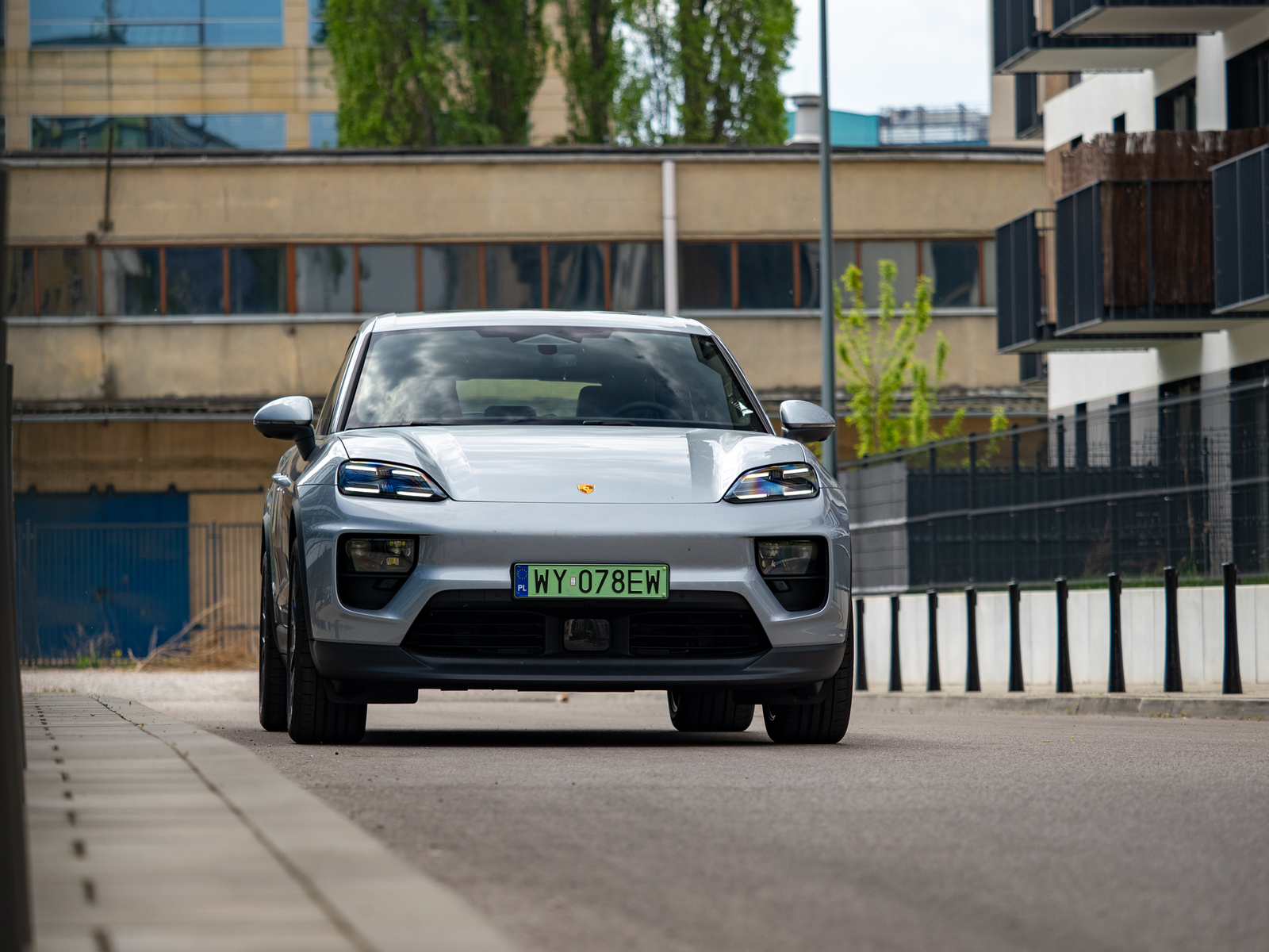 Test Porsche Macan 4 elektryczny - wygląd zewnętrzny