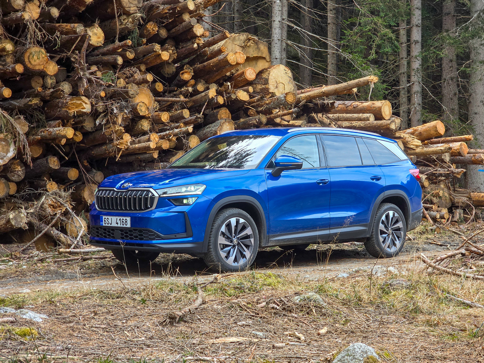 Skoda Kodiaq 4x4 test  napędu Dolomity