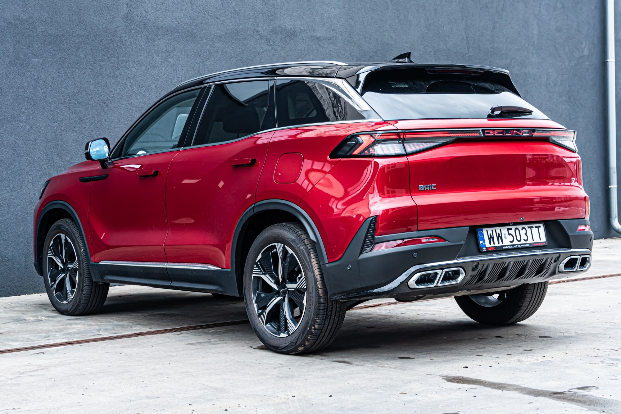 BAIC Beijing 7 tył