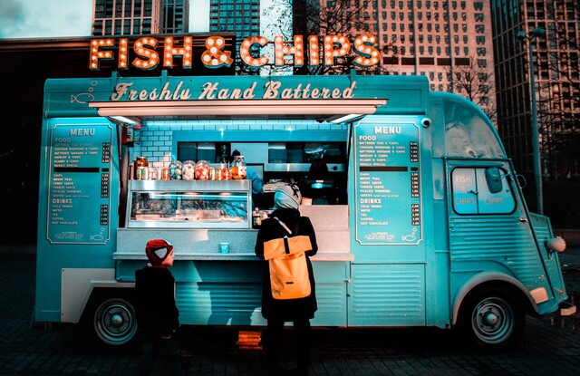 food truck w działalności