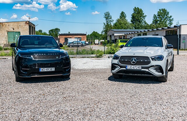 Porównanie: Range Rover Sport D300 Dynamic HSE vs Mercedes GLE Coupe 450 d