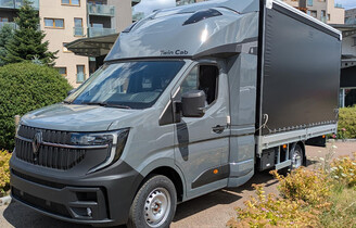 Renault Master L3 Zabudowa 10EP + Tył spanie 2.0 170KM Plandeka