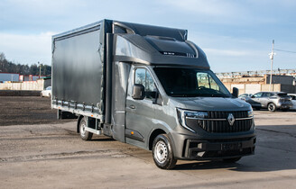 Renault Master L3 Zabudowa 10EP + Tył Spanie + Winda 2.0 170KM Plandeka