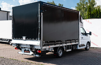 Renault Master L3 Zabudowa 10EP + Tył Spanie + Winda 2.0 170KM Plandeka