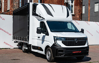 Renault Master L3 Zabudowa 10EP + Tył Spanie + Winda 2.0 170KM Plandeka