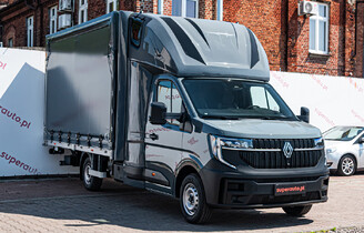 Renault Master L3 Zabudowa 10EP + Tył Spanie + Winda 2.0 170KM Plandeka
